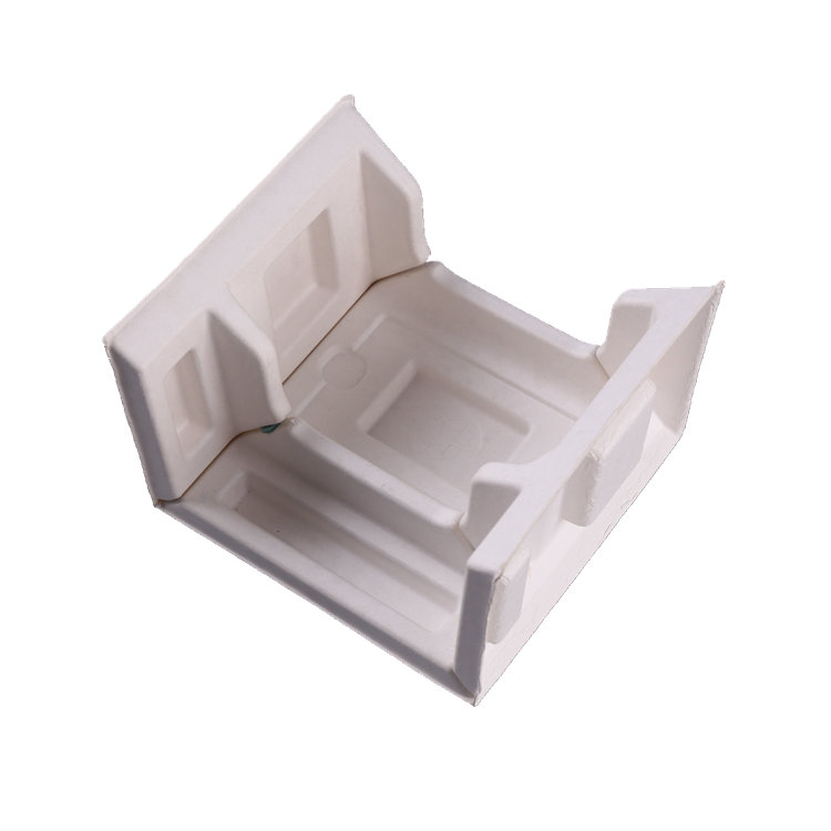 Pulp Moulded Foldable Protective Packaging Insert for Electronics