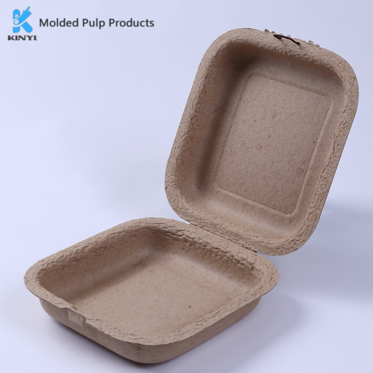 Recycled Paper Pulp Molded Box for Clothing and Shoes
