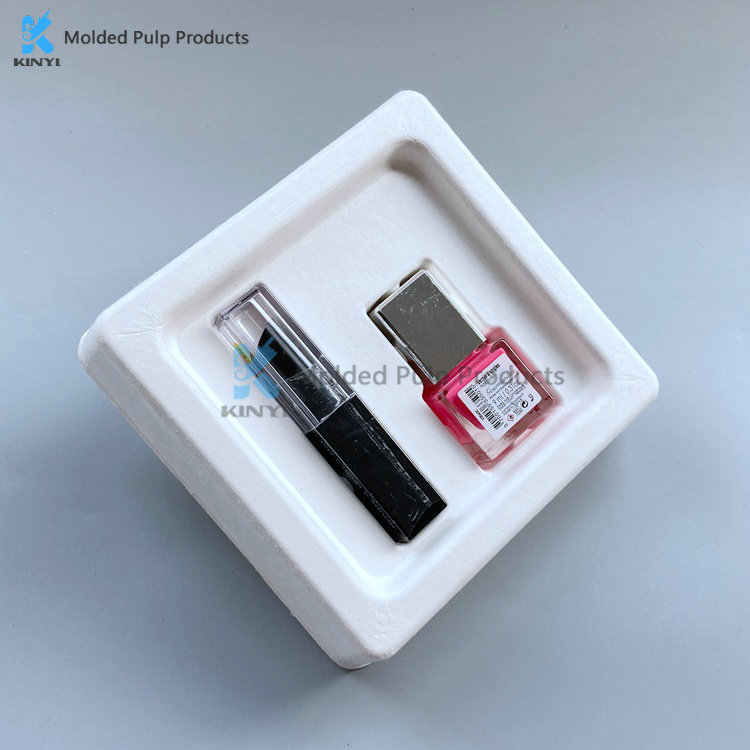 Eco Friendly Pulp Molded Packaging Insert for Nail Polish
