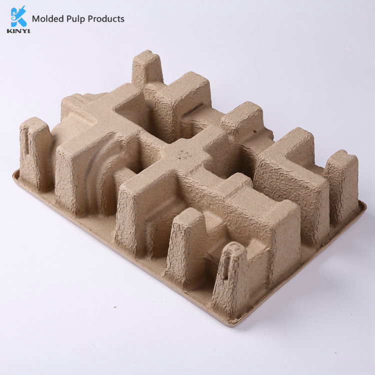 Transportation Packaging Tray Protective Paper Pulp Inner Packaging